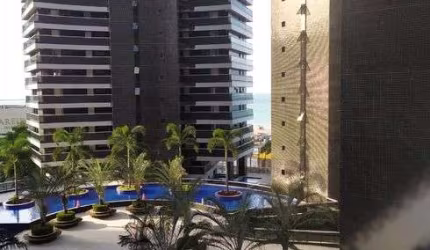 Excelente apto compacto e projetado na beira mar | 40 m² | 1 suíte