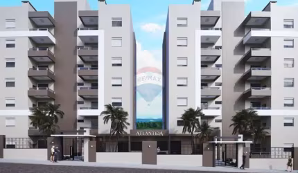 Apartamento na planta no Condomínio Atlântida, ótimo Investimento!
