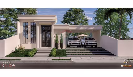 CASA TERREA LOTEAMENTO ÁLAMOS - 3 DORMITÓRIOS - 124 M² PRIVATIVOS