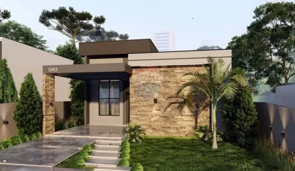 Casa de 03 Dormitórios Térrea na Planta - Bairro Leonardo Ilha há poucos metros da UPF