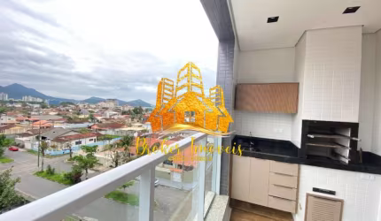 Apartamento no  Edifício Eurus  Finamente Mobilado com Vista para Orla da Praia do Indaiá, 300 metros da Praia