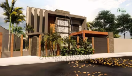Sobrado com 4 SUÍTES com CLOSETS à venda, 352 m² de construção