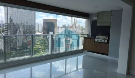 Apartamento Brooklin locação ,132m², 3suítes varanda gourmet , 2 vagas, com lazer .