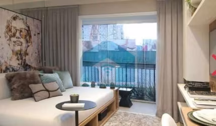 Estúdio Campo Belo com 1 dormitório 1suite e cozinha  24m²
