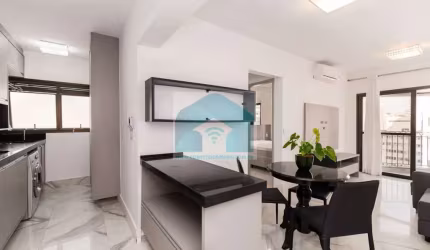 Apartamento Itaim Bibi locação  mobiliado 1 dormitório 1 vaga  42m².