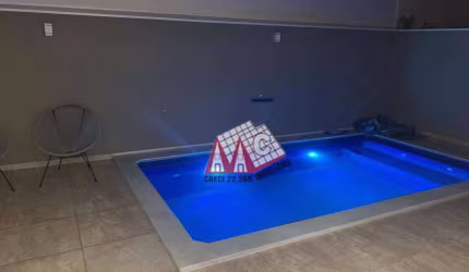 Casa toda modulada com 3 dormitórios e piscina à venda, 160 m² por R$ 1.250.000 - Condomínio Villagio Milano - Sorocaba/SP