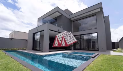 Belíssimo sobrado amplo com 3 suítes à venda, 318 m² por R$ 2.950.000 - Alphaville Nova Esplanada 3 - Votorantim/SP