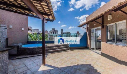 Cobertura com 3 dormitórios à venda, 147 m² por R$ 600.000,00 - Coração Eucarístico - Belo Horizonte/MG