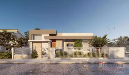Ferreira Negócios Imobiliários Vende	Casa em Passo de Torres Bairro Centro Loteamento Bosque das Figueiras