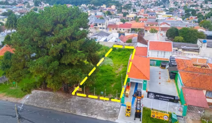 Terreno à venda na Rua Carlópolis, 717, Pinheirinho, Curitiba por R$ 480.000