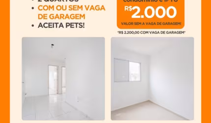 Excelente apto pra locação c/ 2 dorm - Mooca