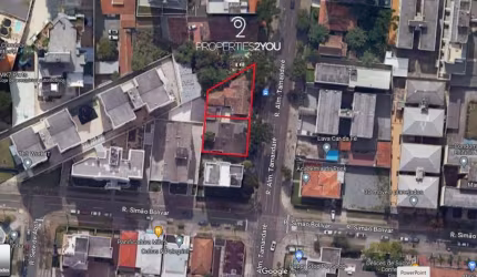 Terreno comercial à venda na Rua Almirante Tamandaré, 1553, Juvevê, Curitiba, 856 m2 por R$ 3.300.000