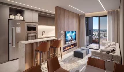 Apartamento com 2 quartos à venda na Rua da Bandeira, Cabral, Curitiba, 74 m2 por R$ 844.000