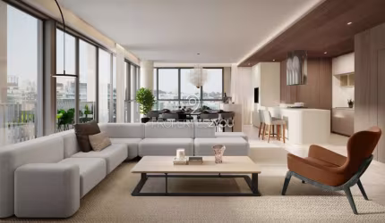 Apartamento com 3 quartos à venda na Rua João Américo de Oliveira, Cabral, Curitiba, 124 m2 por R$ 2.127.000