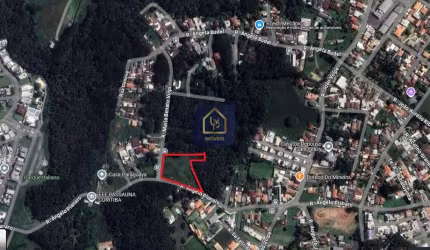 Terreno à venda! São 744,03 m² por R$ 595.224,00 no bairro Butiatuvinha, Curitiba-PR