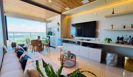 Apartamento com 3 dormitórios à venda, 110 m² por R$ 1.190.000 - Guararapes - Fortaleza/CE