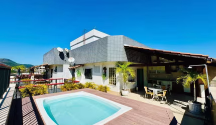 Cobertura à venda em Rio de Janeiro, Freguesia de Jacarepaguá, com 3 quartos, com 218 m²