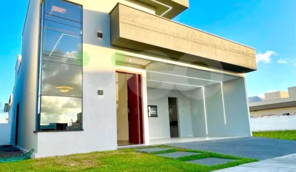 Casa com ótimo padrão de acabamento no Ecoville 2