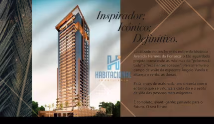 Apartamento com 4 dormitórios à venda, 264 m² por R$ 2.272.839,23 - Tirol - Natal/RN