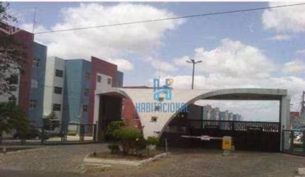 Apartamento com 2 dormitórios para alugar, 50 m² por R$ 1.465,33/mês - Pitimbu - Natal/RN