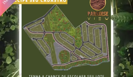 Novo Loteamento em Mogi : Paradise View (Próx. ao Alabarce Mogi-Bertioga)