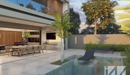 Casa em condomínio fechado com 4 quartos à venda no Gávea, Uberlândia  por R$ 5.000.000