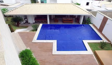 Casa em condomínio fechado com 4 quartos à venda no Gávea, Uberlândia  por R$ 5.000.000