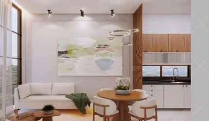 Apartamento novo com área privativa no Portal do Sol