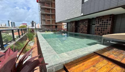 Flat mobiliado no Jardim Oceania com 26m²