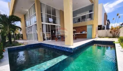 Mansão de Luxo para locação no Condomínio Bosque de Intermares