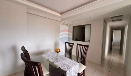 'Vida Confortável: Apartamento 3 Quartos em Manaíra'
