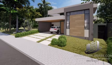 Casa Com Design Moderno - Terras do Vale