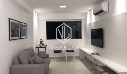 Apartamento mobiliado à venda com 2 quartos, 54m² no bairro da Ilha do Leite -Recife-PE
