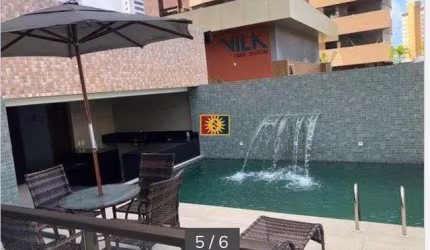 Apartamento com 3 dormitórios à venda por R$ 600.000 - Tambaú - João Pessoa/PB