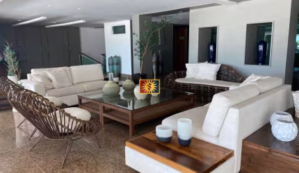 Cobertura Duplex, Pé na Areia, Para Vender com 5 quartos 5 suítes na Praia de Ponta de Campina em Cabedelo (PB)