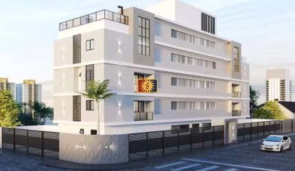 Apartamentos Para Vender com 02 quartos 01 suíte no bairro Altiplano Cabo Branco em João Pessoa