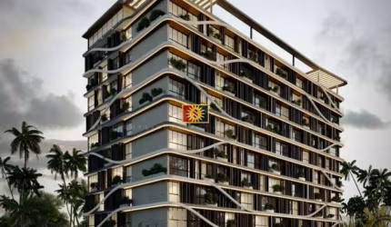 Flats Para Vender com 01 quarto no bairro Ponta de Campina em Cabedelo