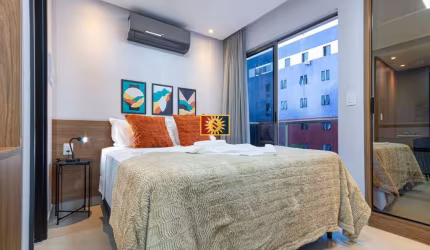 Vendo Flat, Mobiliado, com 21m² no bairro Jardim Oceania em João Pessoa