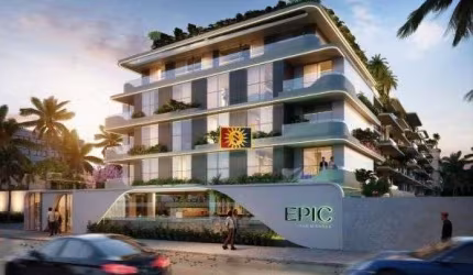 Flat Para Vender com 1 quarto no bairro Cabo Branco em João Pessoa