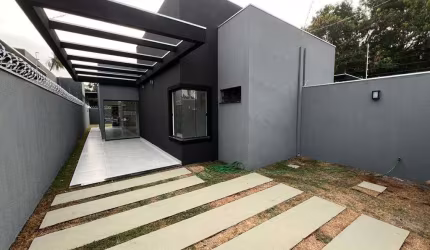 Casa térrea com gourmet no Stª Luzia