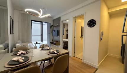 Apartamento com 1 dormitório à venda, 29 m² por R$ 390.000,00 - Agua Verde - Curitiba/PR