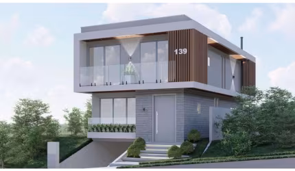 Sobrado com 3 dormitórios à venda, 230 m² por R$ 1.589.900,00 - Santa Cândida - Curitiba/PR