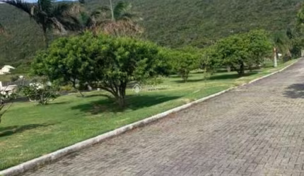 Terreno em condomínio fechado à venda na Estrada Francisco Thomas dos Santos, 19, Pântano do Sul, Florianópolis, 390 m2 por R$ 440.000