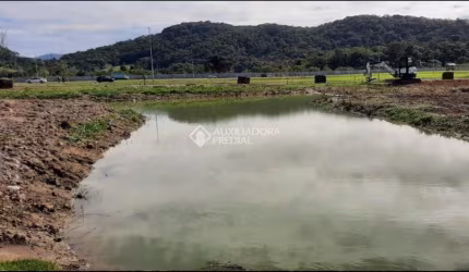 Terreno em condomínio fechado à venda na Rua da Pedra, 65, Pedra Branca, Palhoça, 315 m2 por R$ 990.000