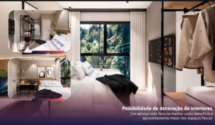 Apartamento com 1 quarto à venda na Geral Do Rosa - Ibiraquera, 41332, Praia do Rosa, Imbituba, 26 m2 por R$ 330.000