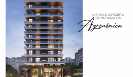 Apartamento com 1 quarto à venda na Rua Antônio Carlos Ferreira, 286, Agronômica, Florianópolis, 62 m2 por R$ 578.155