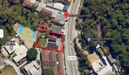 Terreno à venda na Rodovia Francisco Magno Vieira, 322, Campeche, Florianópolis, 931 m2 por R$ 3.500.000