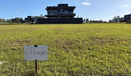 Terreno em condomínio fechado à venda na Amilton da Silva Amorim, 1850, Sanga Funda, Nova Santa Rita, 420 m2 por R$ 380.000