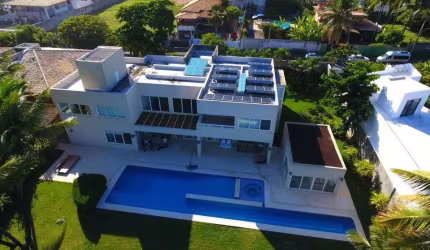 Casa em condomínio fechado com 4 quartos à venda na Rua do Lagarto Azul, Itapuã, Salvador por R$ 5.500.000