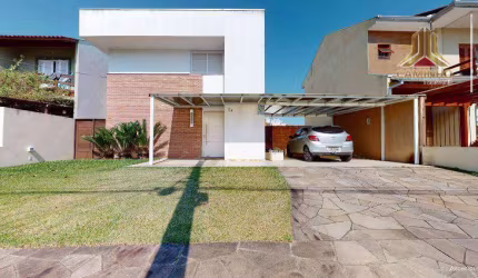 Vendo casa nova de 230,69 m² na Zona Sul de Porto Alegre, em condomínio horizontal